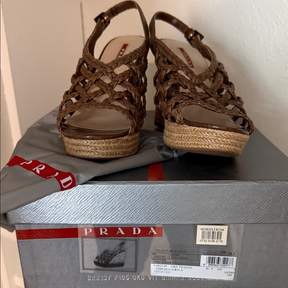PRADA Wedges.